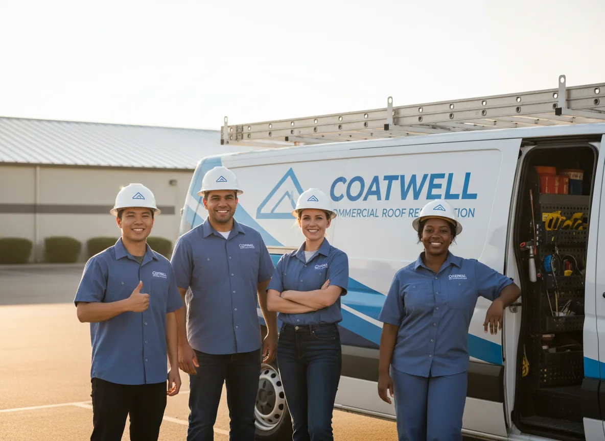 Commercial roof coating company in Milo, IA